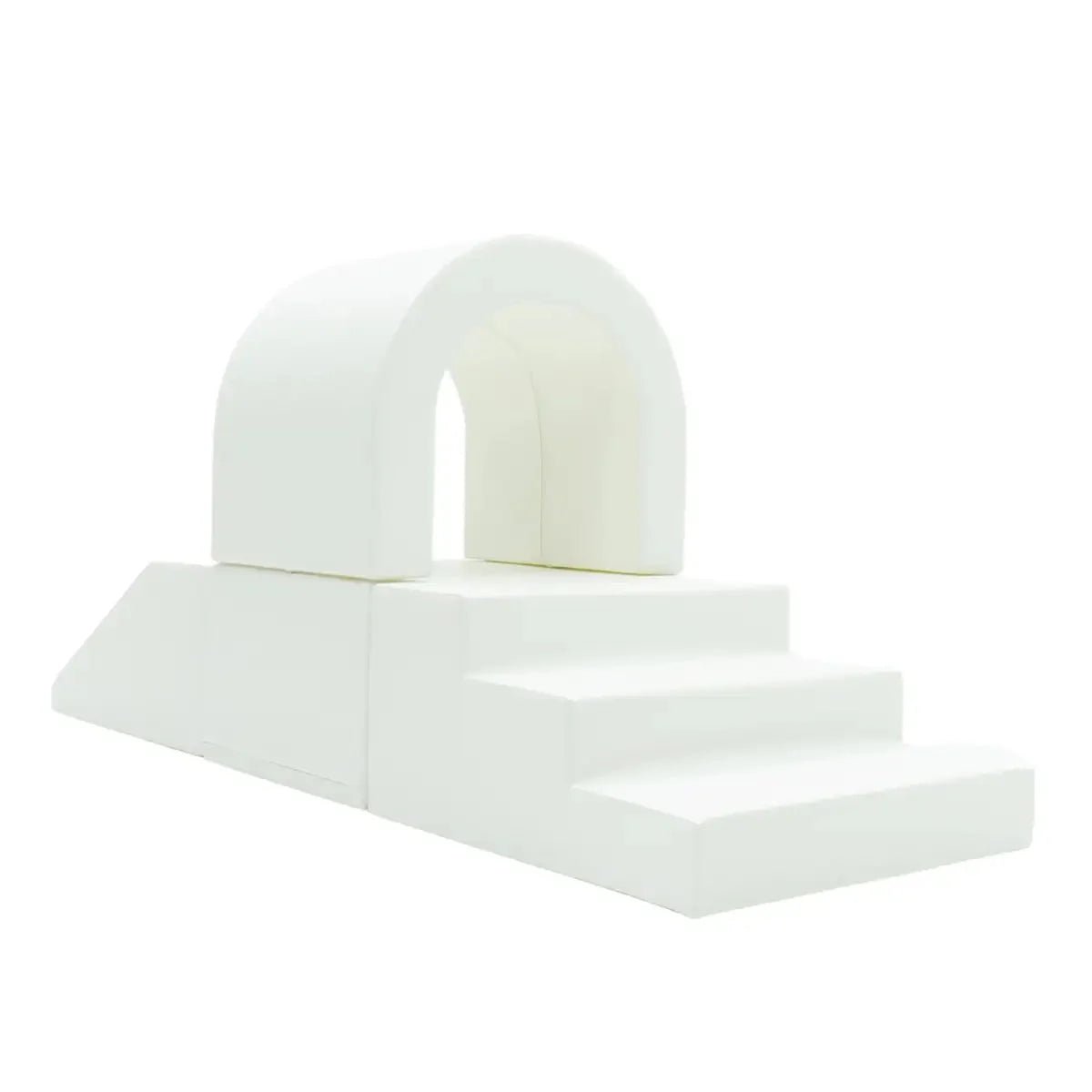 soft play set met tunnel met glijbaan voor baby's peuters en kleuters