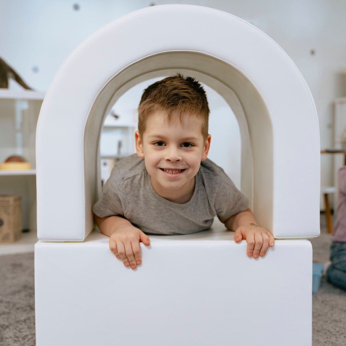 Soft Play Set - Tunnel foam speelset - Step & Slide