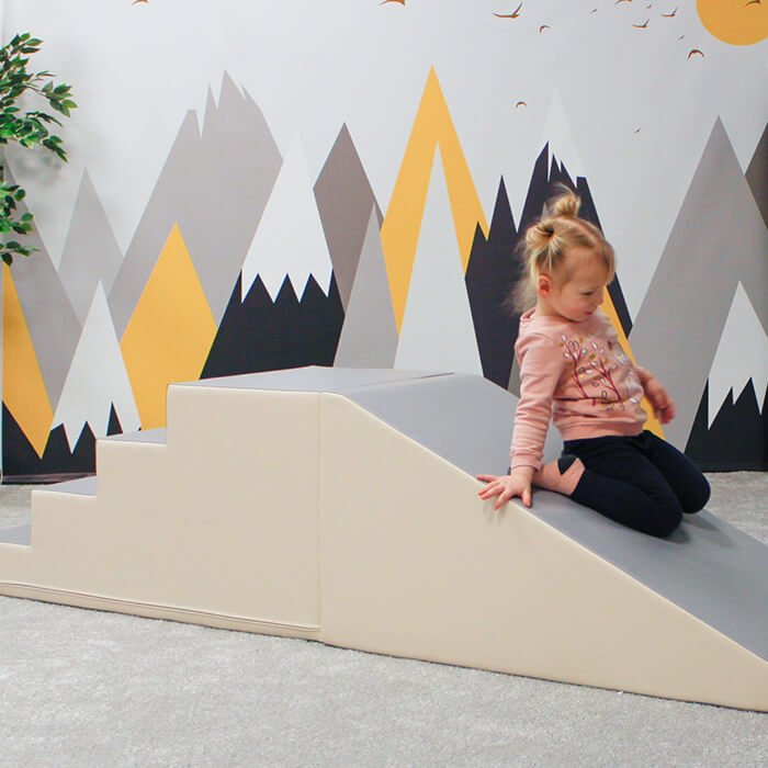 Soft Play - Step and Slide set - Mega Fun Slider - Step & Slide