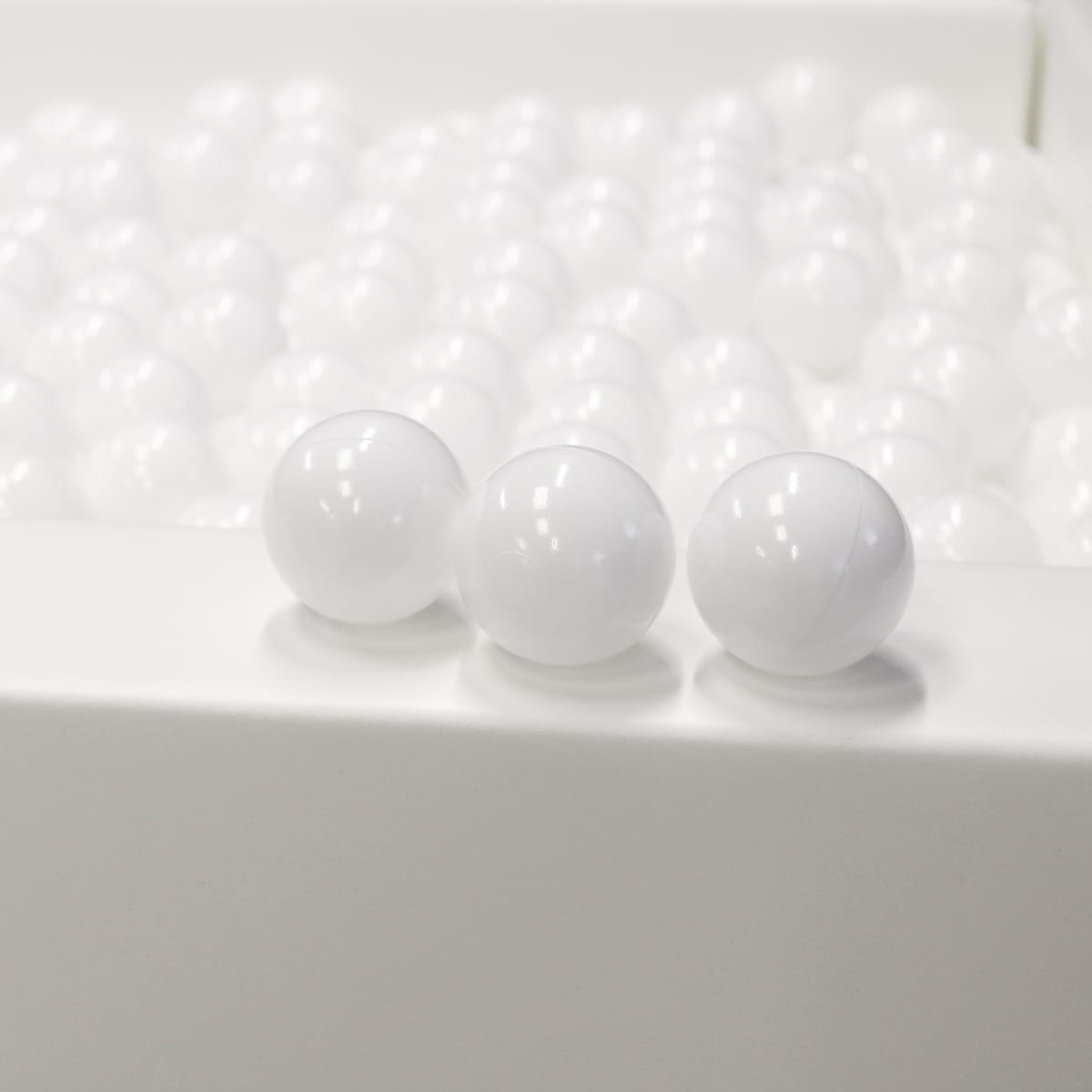 ballen voor een ballenbak set van 500 van zacht foam voor baby's en peuters tot 3 jaar