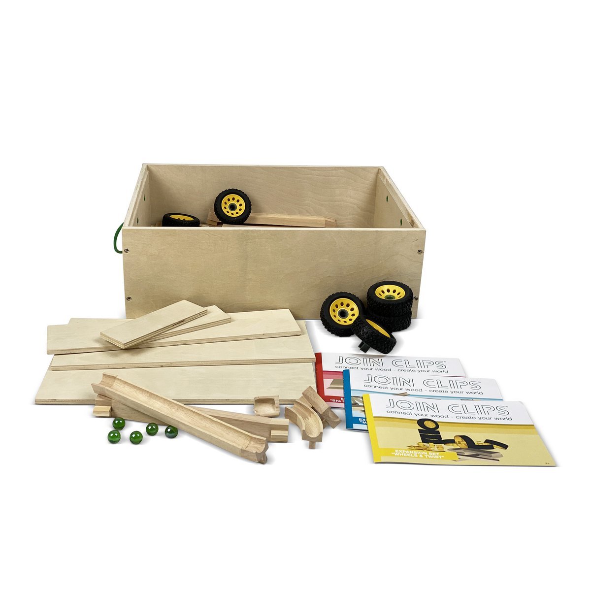 JOIN CLIPS – bouwen met houten plankjes