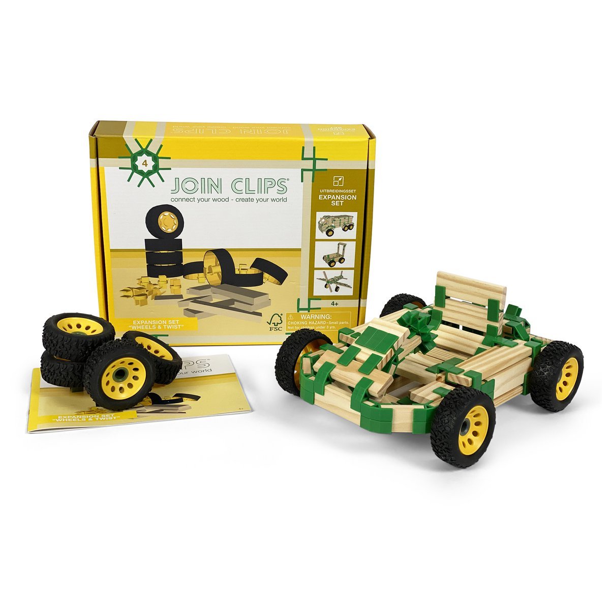 JOIN CLIPS Wheels &amp; Twist — wielen en draaiclips-