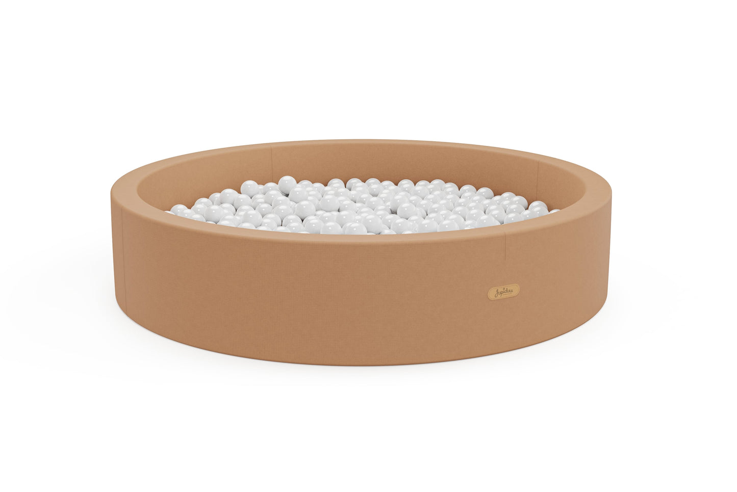 soft play ballenbak met 300 ballen in camel