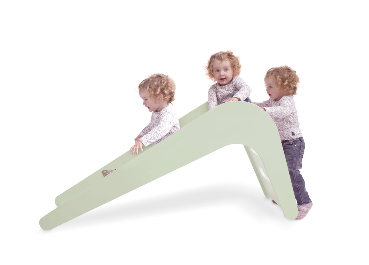 houten kinderglijbaan voor binnen