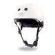Kinderfeets kinderhelm voor op de fiets / fietshelm voor kinderen - mat wit