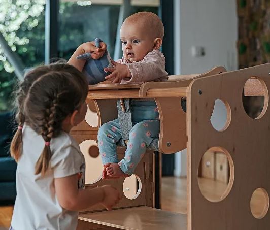 Leea Baby Swing / Booster – zitje voor Tower en schommelopstelling