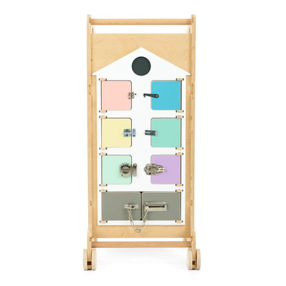 slotenbord voor leertoren