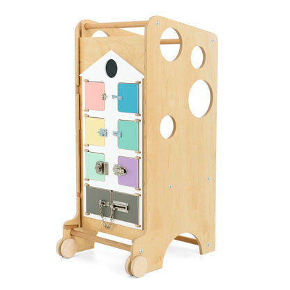 slotenbord voor leertoren