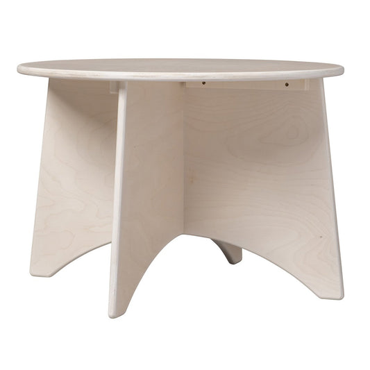 ronde houten kindertafel voor peuters