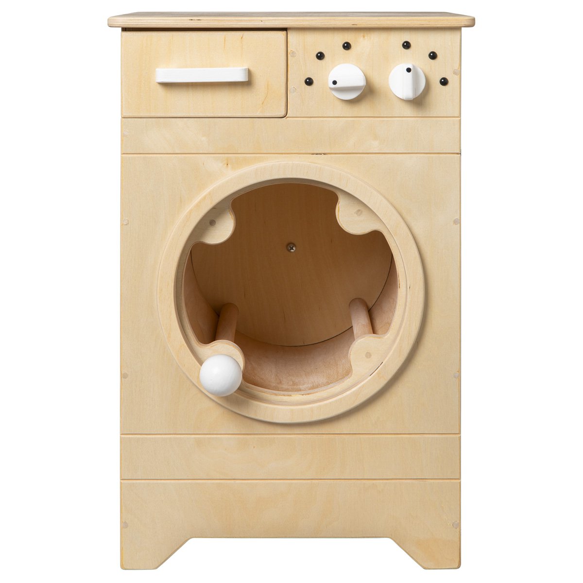 houten speelgoedwasmachine voor rollenspel