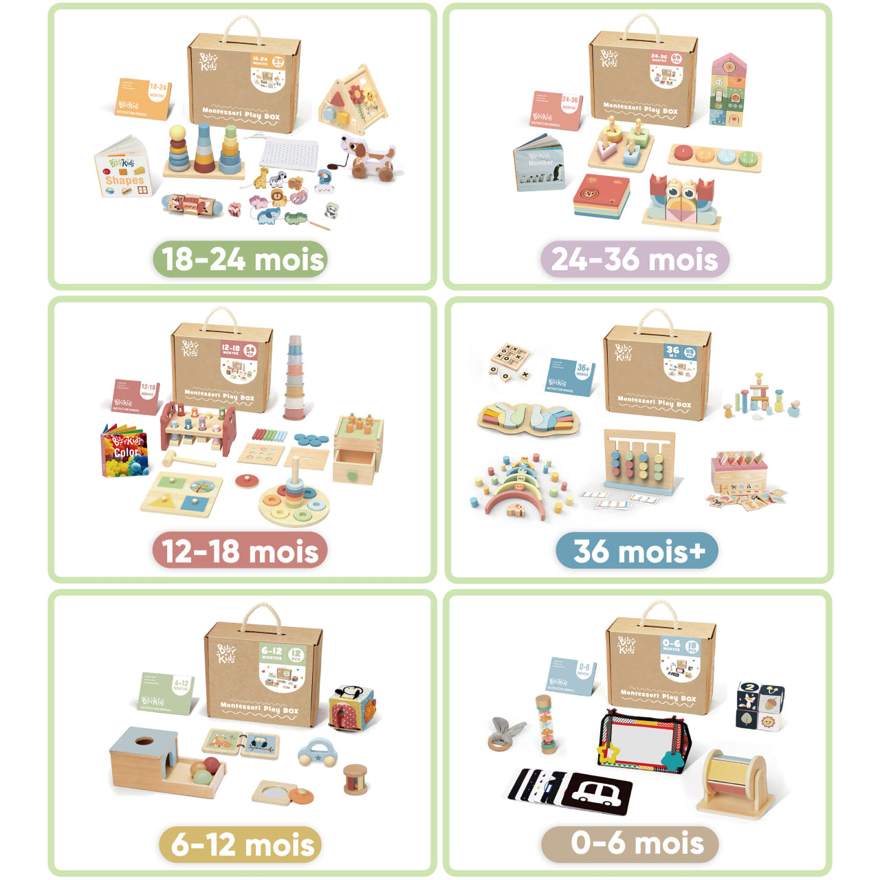 BusyKids Montessori box – 24-36 maanden