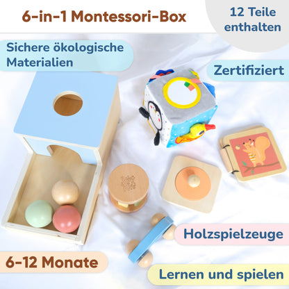 BusyKids Montessori box – 6-12 maanden