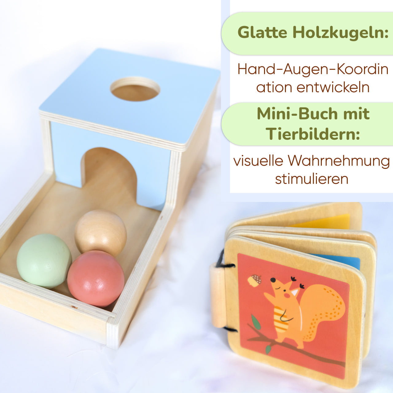BusyKids Montessori box – 6-12 maanden