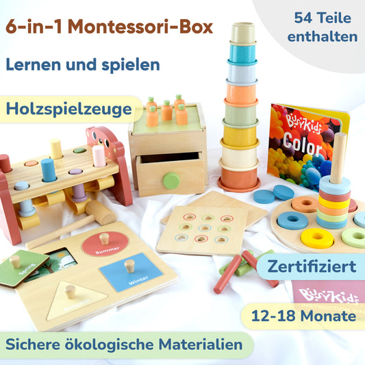BusyKids Montessori box – 12-18 maanden