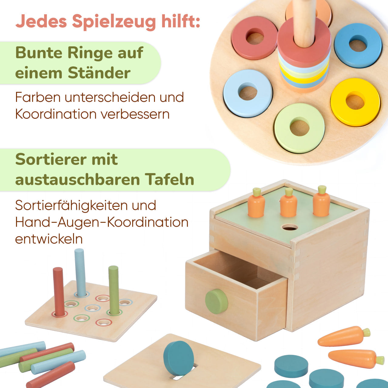 BusyKids Montessori box – 12-18 maanden