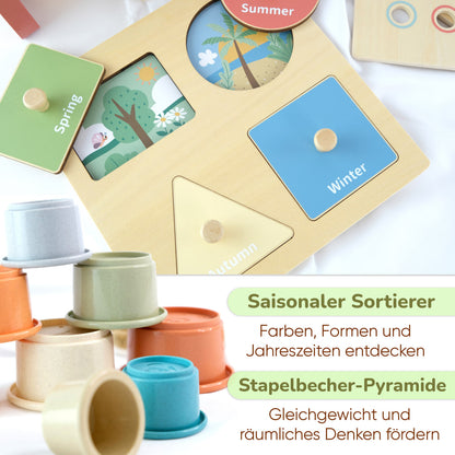 BusyKids Montessori box – 12-18 maanden
