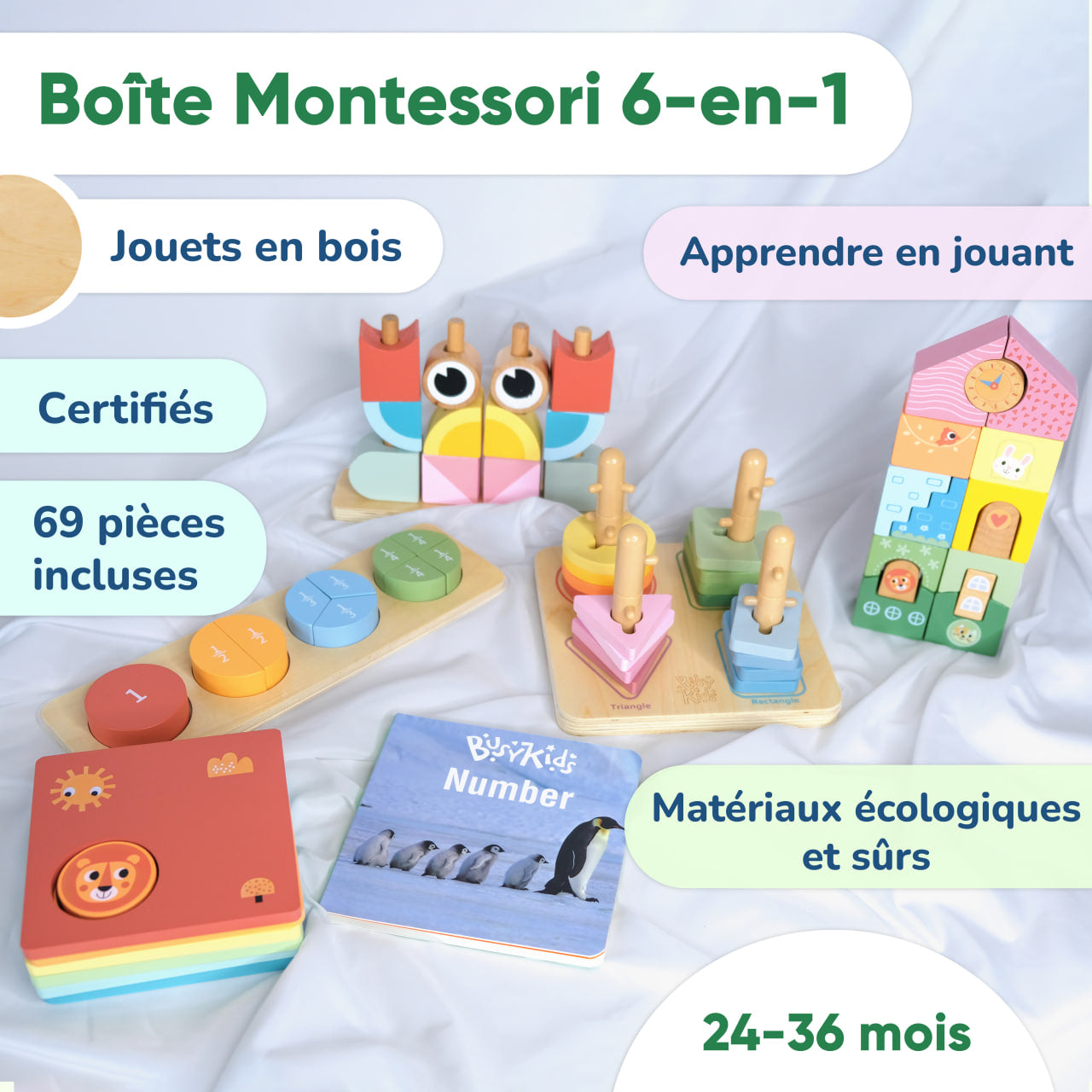 BusyKids Montessori box – 24-36 maanden