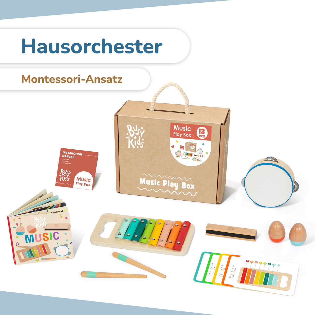 BusyKids Montessori muziekset