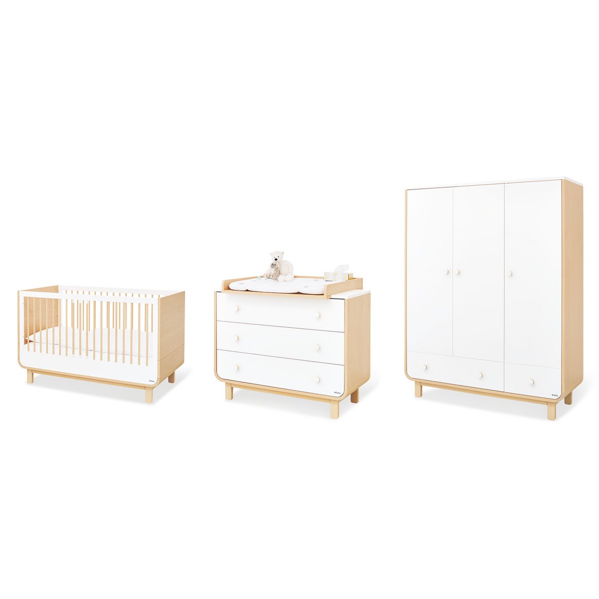 babykamer meubelset 3-delige set