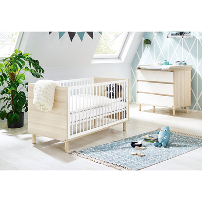 houten ledikant om te bouwen tot juniorbed