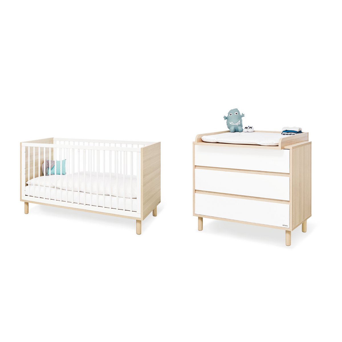 babykamer meubelset 2-delige set