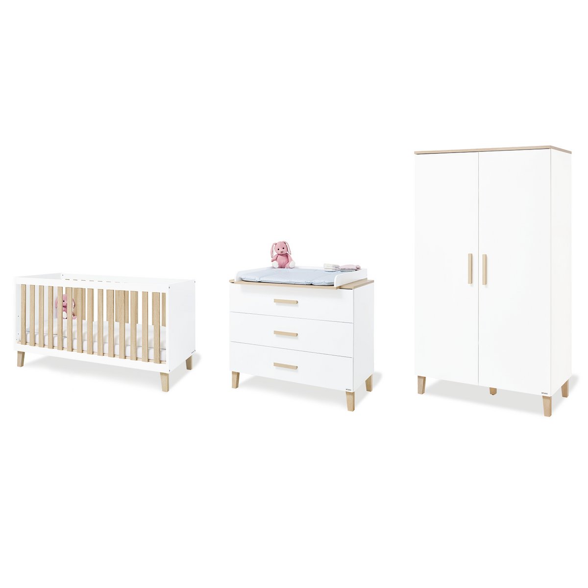 babykamer meubelset 3-delige set