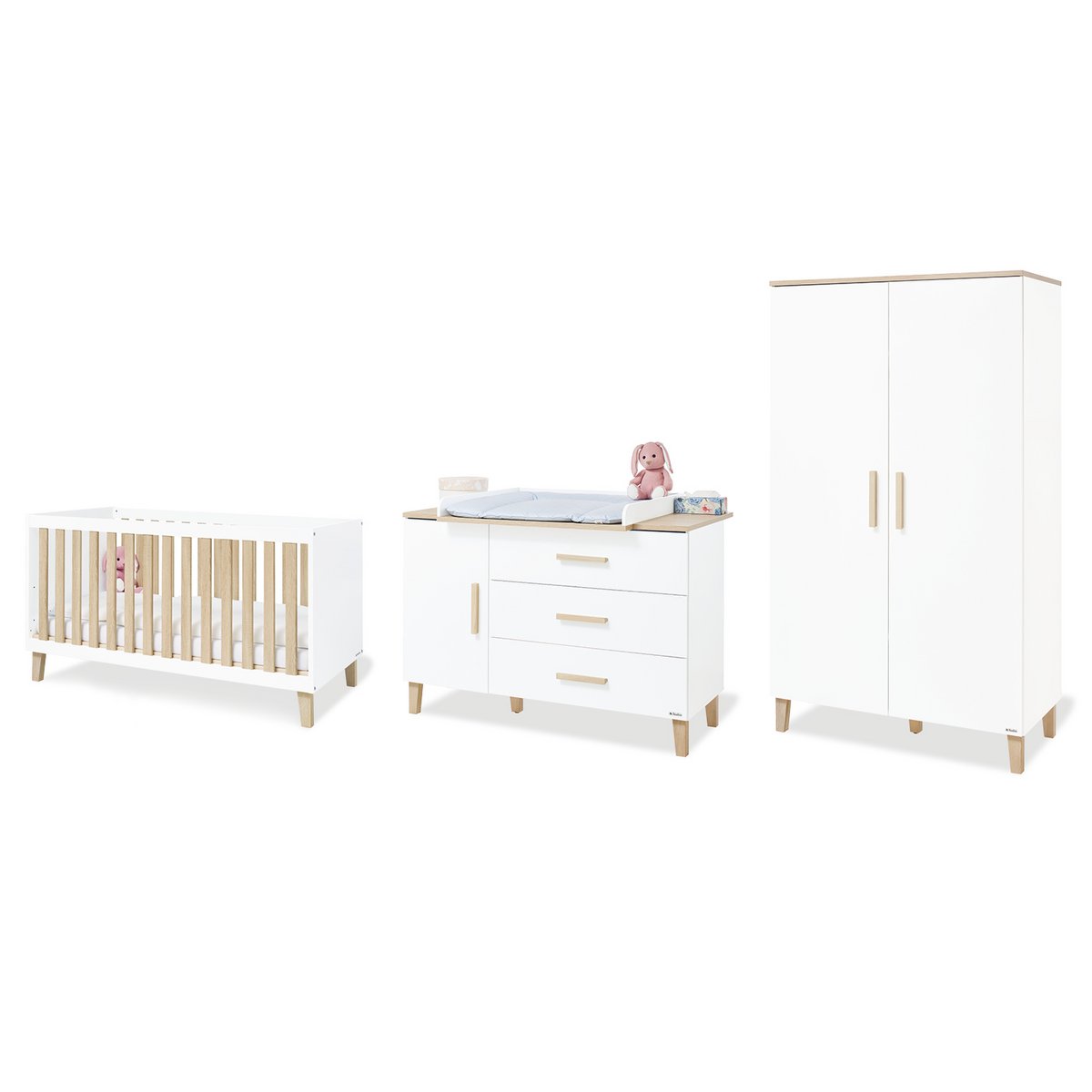 babykamer meubelset 3-delige set