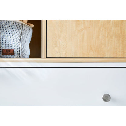 babykamer meubelset 3-delige set met grote kledingkast