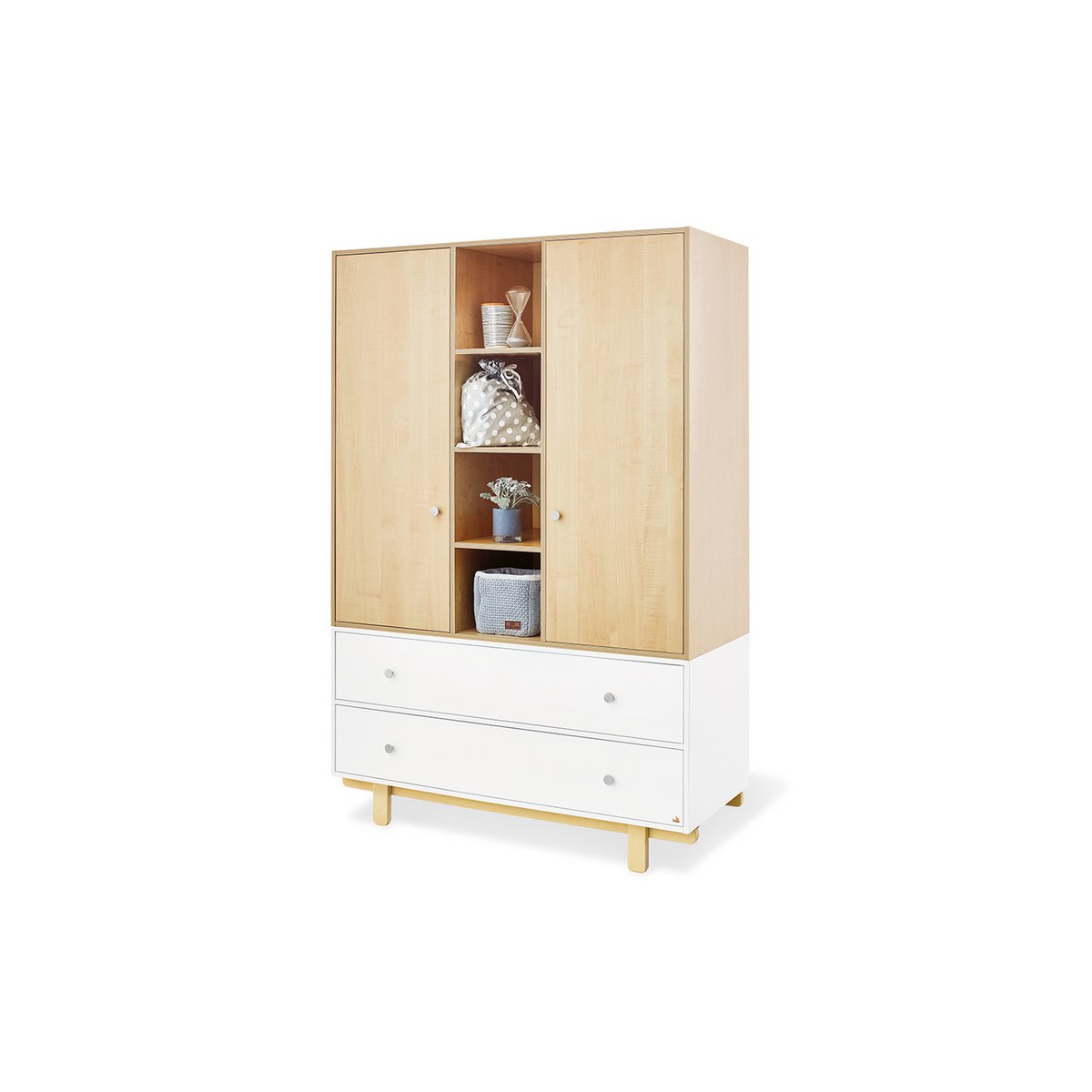 babykamer meubelset 3-delige set met grote kledingkast