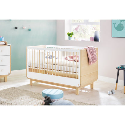 houten ledikant om te bouwen tot juniorbed