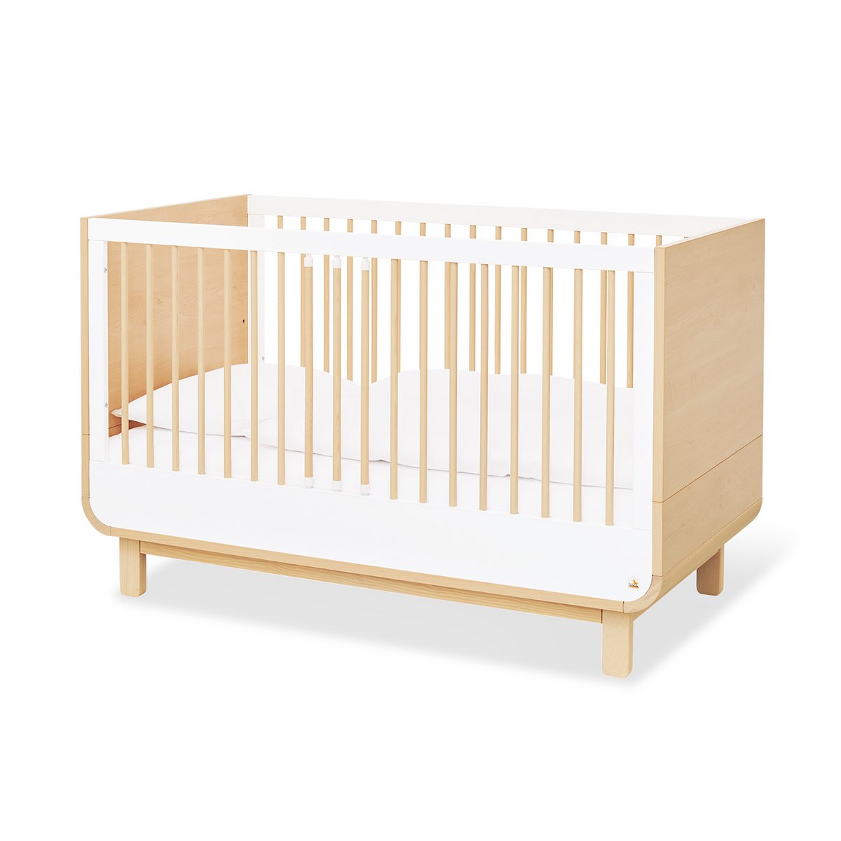 houten ledikant om te bouwen tot juniorbed