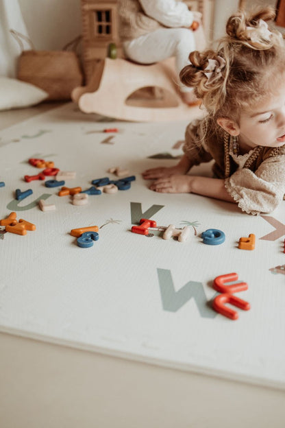 EEVAA Alphabet - Terrazzo puzzlemat - 