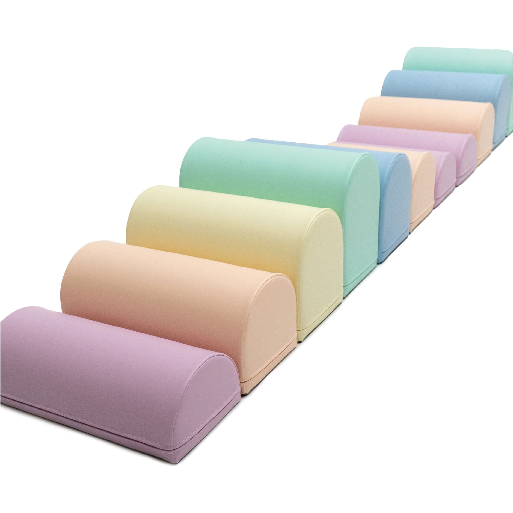 soft play set met modulaire foamblokken voor baby's peuters en kleuters