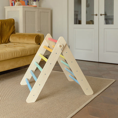 BusyKids Pikler klimdriehoek – regenboog