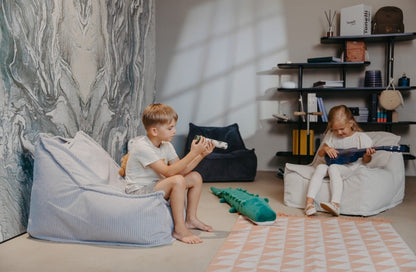 kinderzitzak in lichtgrijs voor peuters en kleuters van 1 tot 4 jaar