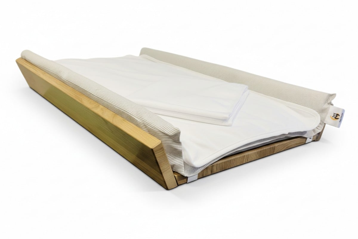 Matelas à langer YappyIcon - Gris naturel
