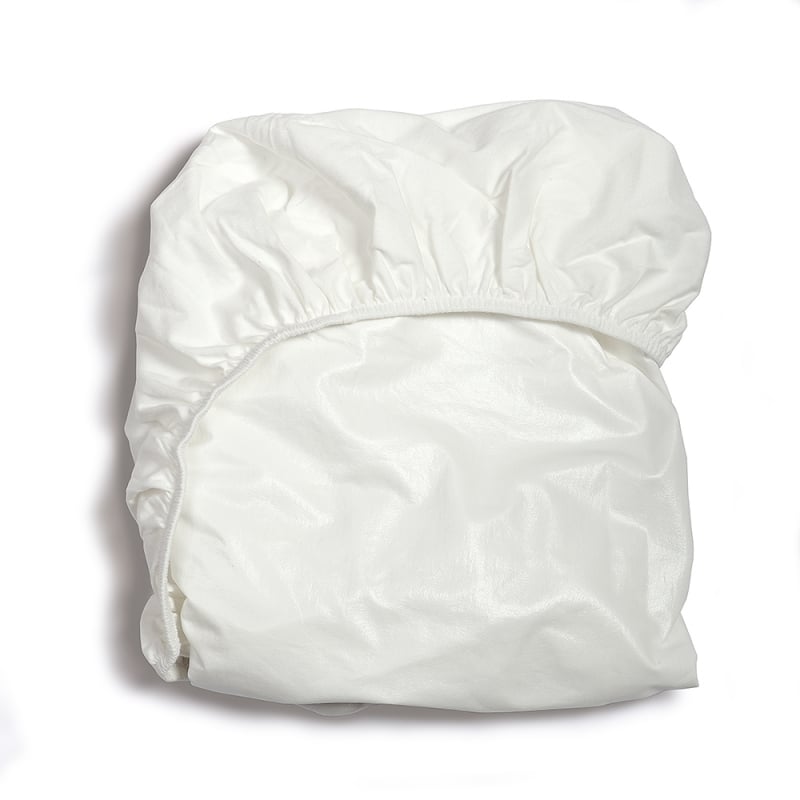 Wit YappyShield waterdicht hoeslaken 120 x 60 cm van YappyKids