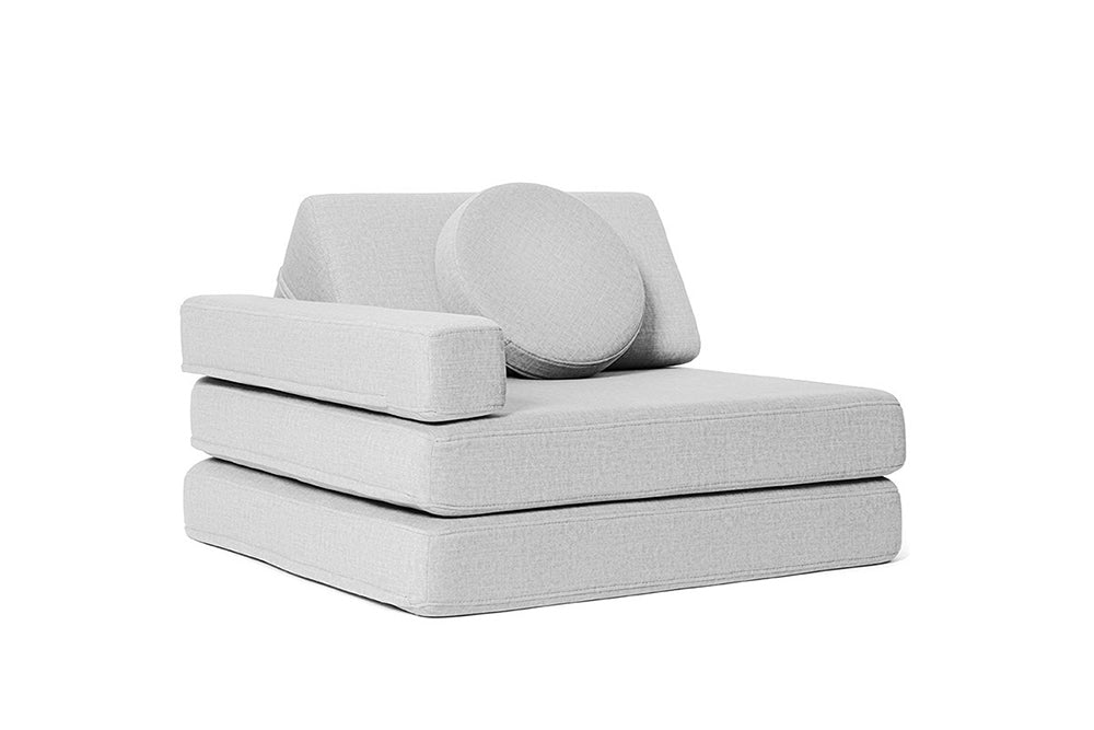 Shappy Armchair Original 80 cm in Light Grey — vooraanzicht