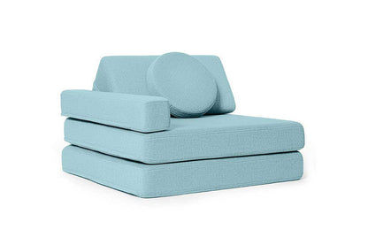 Shappy Armchair Original 80 cm in Sky Blue — vooraanzicht