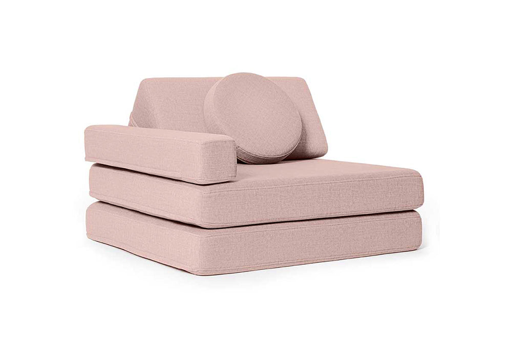 Shappy Armchair Original 80 cm in Soft Pink — vooraanzicht