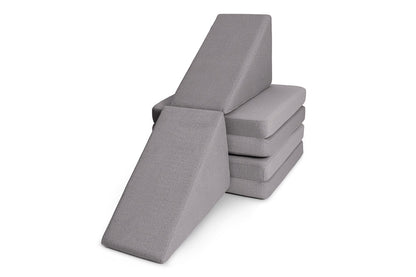 Shappy Slide Original 80 cm in Dark Grey — twee glijbanen naast elkaar