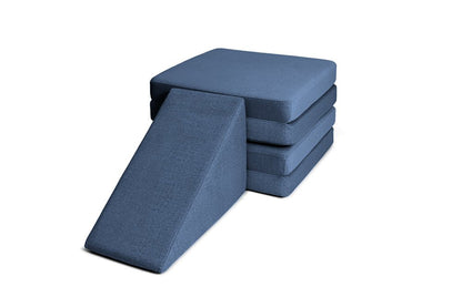 Shappy Slide Original 80 cm — glijbaan naast de speelbank opgesteld