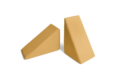 Shappy Slide Original 80 cm in Mustard — zijaanzicht van de helling